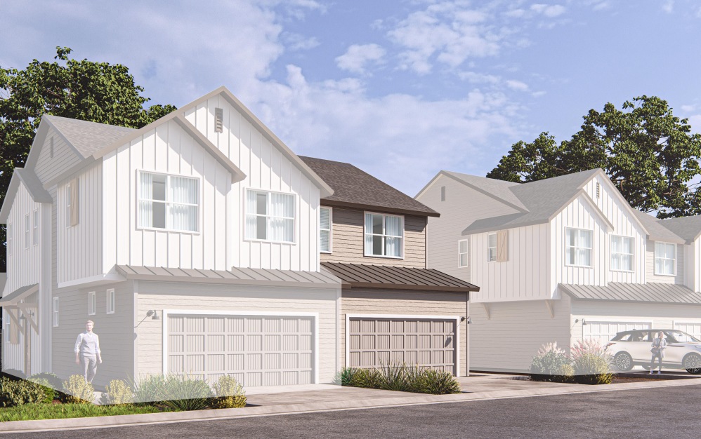 Bear - 2 bedroom floorplan layout with 2.5 bathrooms and 1115 square feet (Elevation 1A
)