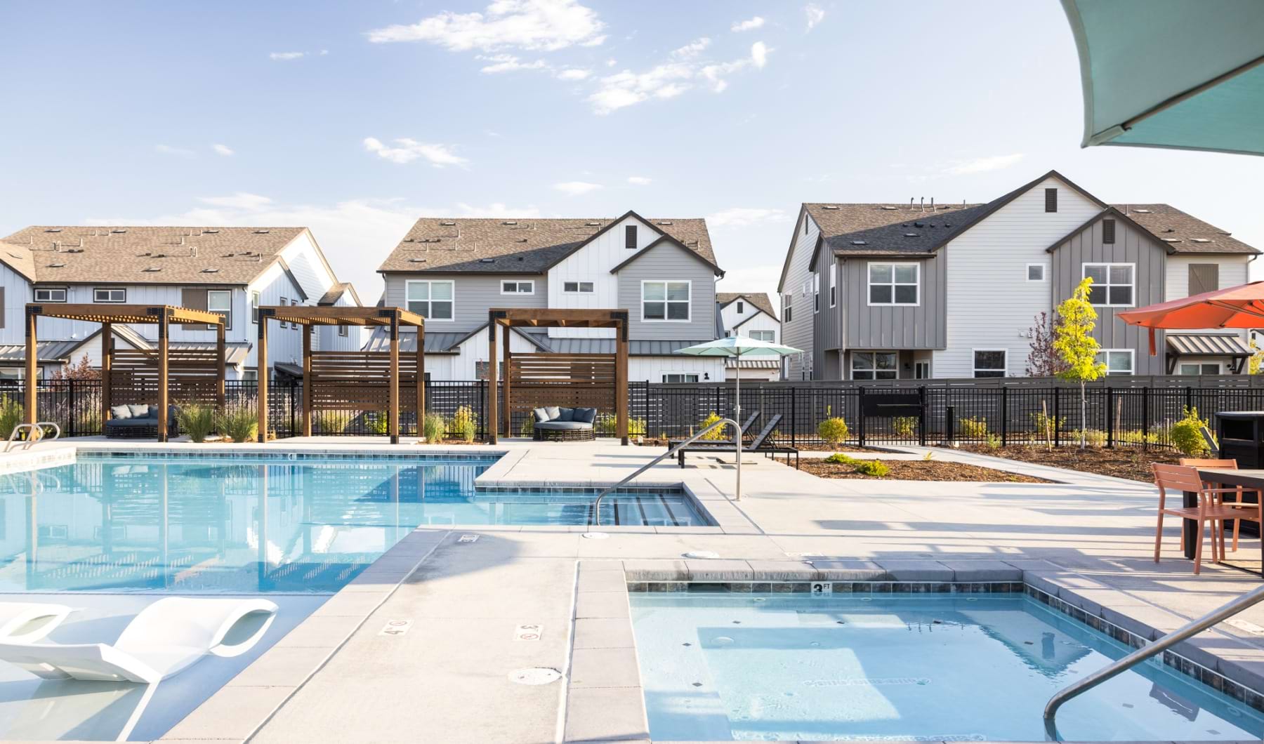 Luxury townhome rental with onsite pool and hot tub Luxury townhome rental with onsite pool and hot tub