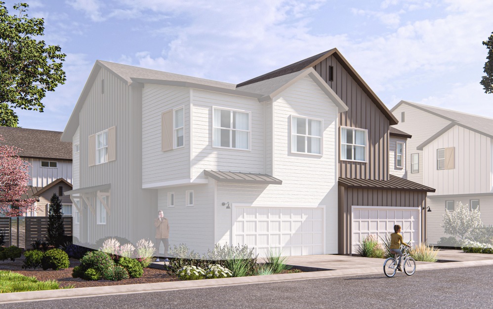 Red Feather - 4 bedroom floorplan layout with 2.5 bathrooms and 1606 square feet (Elevation 2A
)